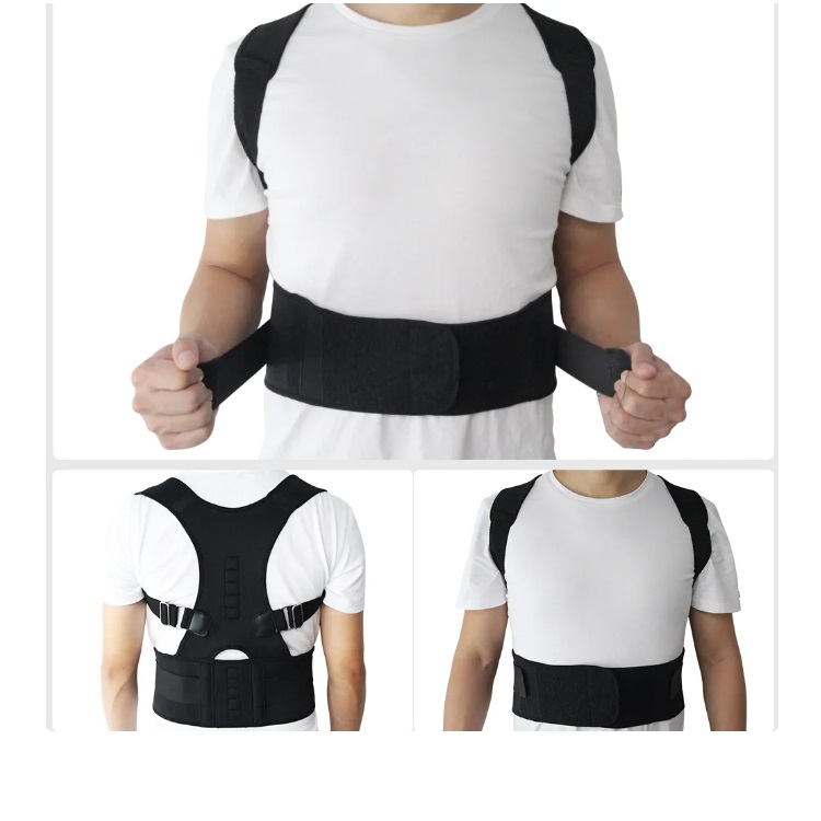 Magnetic Therapy Posture Corrector White S