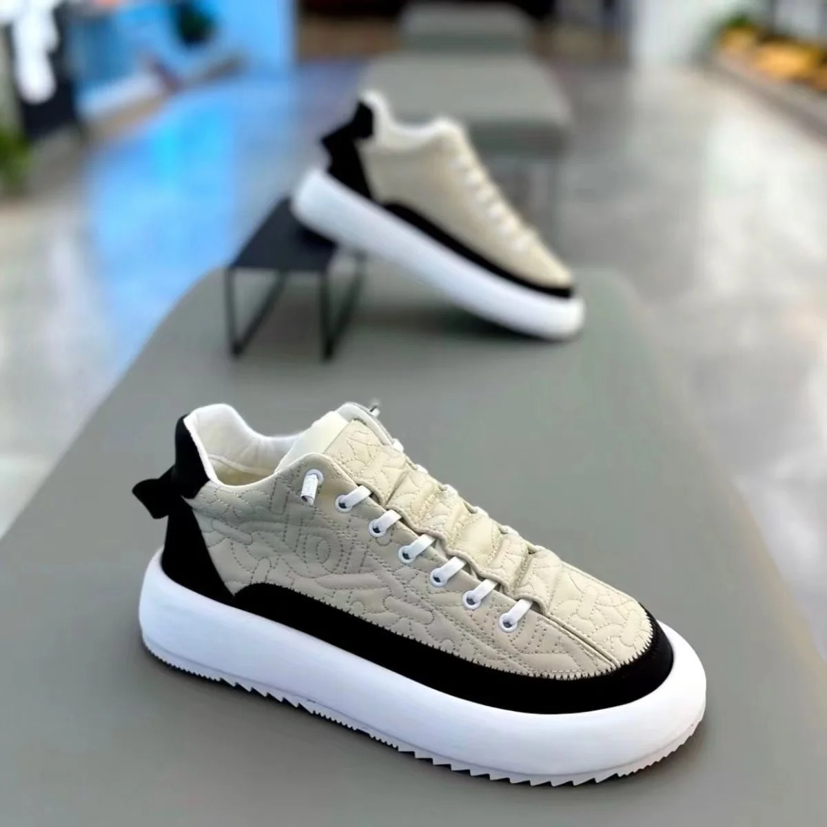 Men Vulcanized Sneakers Shoes Tennis Sports Slip On Mix Color Good Quality For Man Burning Man Boots Men Vulcanized Sneakers Shoes Tennis Sports Slip On Mix Color Good Quality For Man Burning Man Boots Black 40