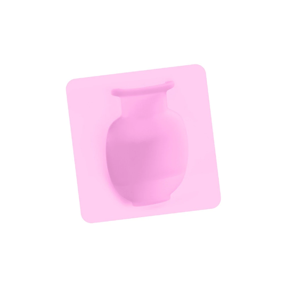 Silicone Flower Bottle Pink 1Pc