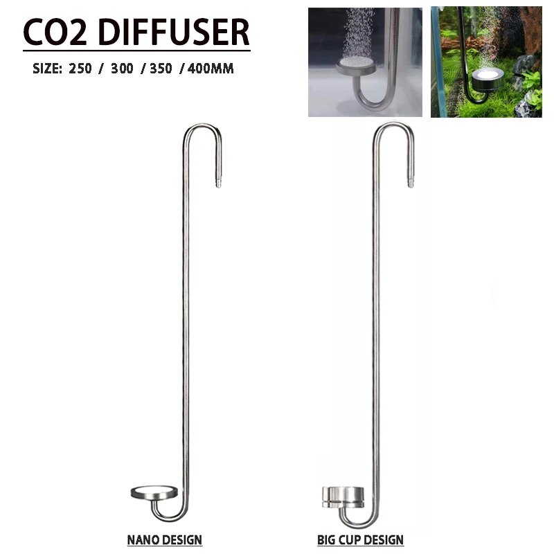 Aquarium CO2 Diffuser: Stainless Steel Atomizer For Aquatic Plant Growth Accessories 8