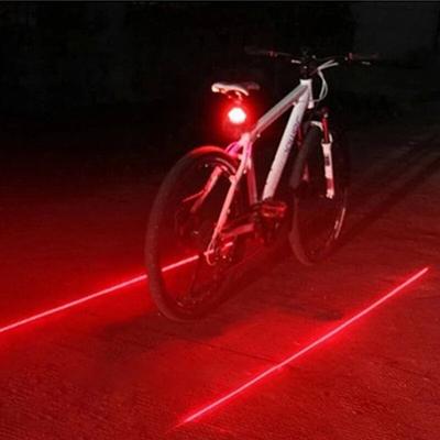 Bicycle Safety Tail Light Red