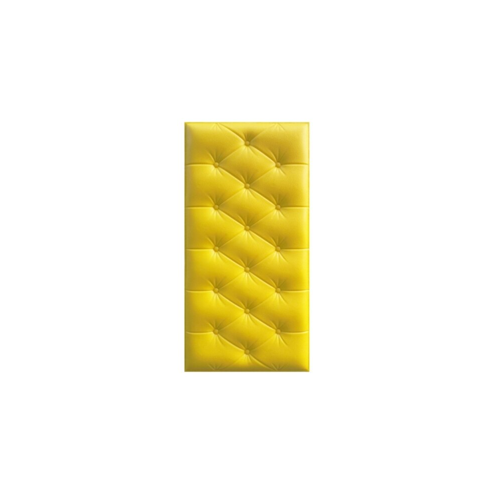 3D Mat Wall Stickers Yellow