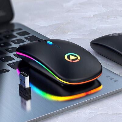 Wireless Rechargeable RGB Optical Mouse Wireless Rechargeable RGB Optical Mouse