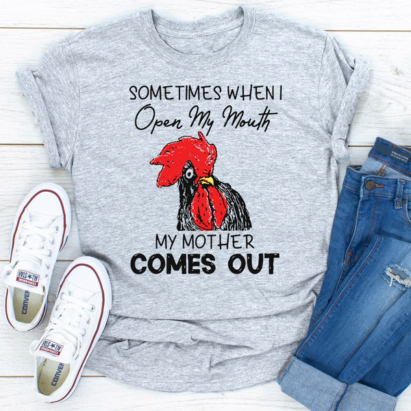 Sometimes When I Open My Mouth Sport Grey S