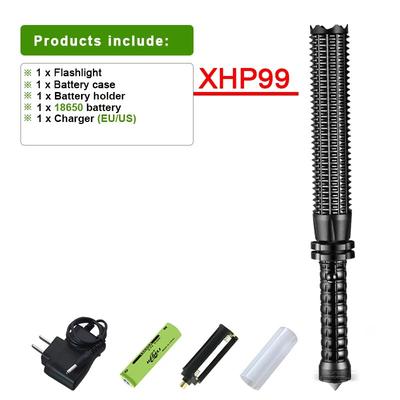 5000LM Self defense Flashlight | Rechargeable Tactical Lamp 18650 | Waterproof Outdoor Defense Tool For Hunting & Campin Package B