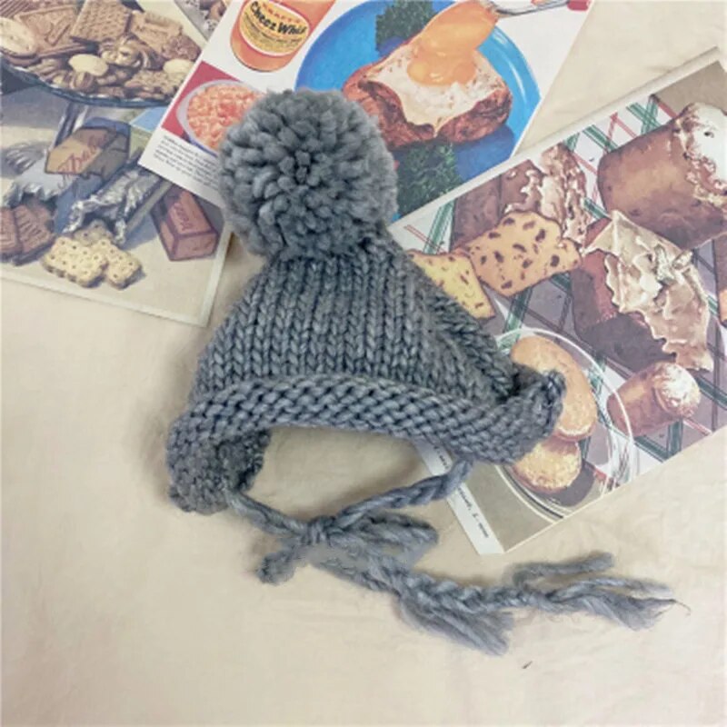 Winter Pet Hat: Cute Woolen Christmas Headwear For Dogs & Cats M 1