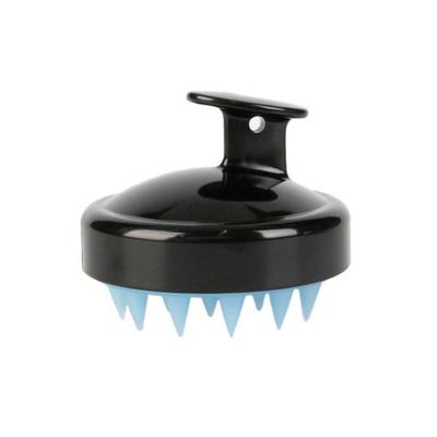 Silicone Scalp Massager Dandruff Remover Shampoo Brush For Healthy Hair Black
