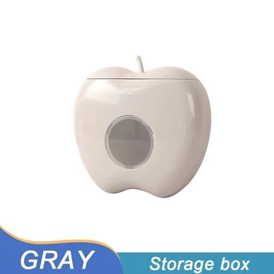 Cling Film Storage Box: Wall Mounted Dustproof Rack For Kitchen Organization Color: 1PC Gray