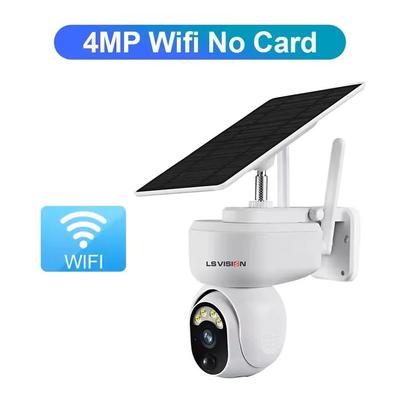 4MP Wireless PTZ Security Camera With Motion Detection And Solar Power no Card 4mp Wifi