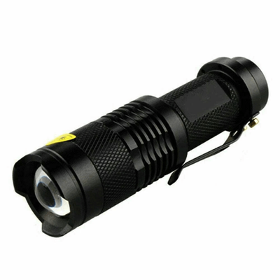 7W Mini LED Flashlight Torch , 1 Mode Zoom In Out, 14500 AA Battery, Waterproof Camping Light 7W Mini LED Flashlight Torch , 1 Mode Zoom In Out, 14500 AA Battery, Waterproof Camping Light