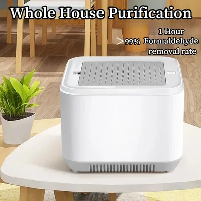 UV Air Purifier for Household, Sterilizes and Removes Formaldehyde, Desktop Disinfection Machine for Air Purification