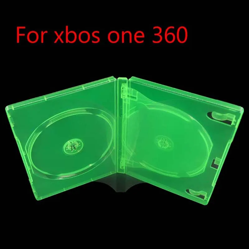Hochwertige Hülle für XBOX ONE/360 2-Disc-Spiel-Aufbewahrungshülle aus durchsichtigem Kunststoff für CD-DVD-Schutzhülle Image