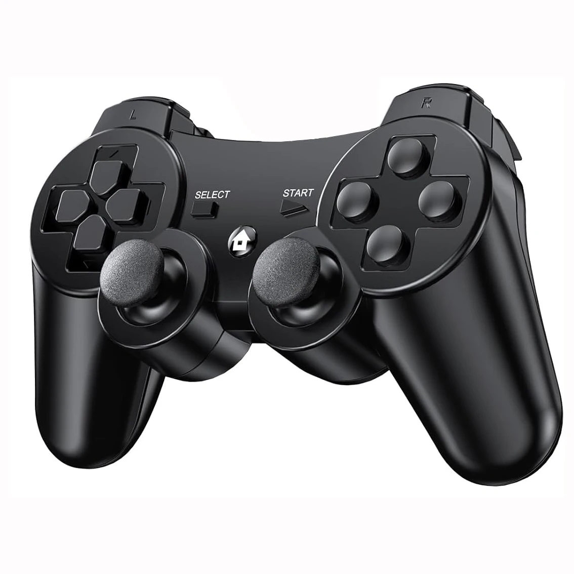 Drahtloser Controller für PS3 mit Dual-Motor-Vibration, sechs Achsen-Bewegungssensor, schnelles Ladekabel. Langbatterie-Controller für PS3 Image