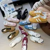 Klassische Flache Unterseite Sportschuhe für Frauen Große Größe Herbst Neue Stil De Xin Weiße Schuhe Frau Flache Beiläufige Bord Schuhe frauen