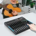 Mixer audio a 10 canali con 99 tipi di lettore digitale DSP e alimentatore Phantom con microfono a condensatore incorporato