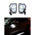 2 pezzi CANbus led sotto la luce della pozzanghera dello specchietto laterale per Mercedes Benz ABCE CLA GLA GLK Classe S W176 W204 W212 W246 X164 bianco