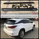 Pedali barra passo laterale pedana per Lexus RX200t RX300 RX450h F SPORT 2015-2022 Nerf Bar di alta qualità Accessori auto