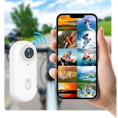 1080P Vlog Drahtlose Kamera Ultra Kleine Körper Cam Motorrad Fahrrad Helm Subminiatur Action Cam WiFi Tragbare Video Recorder