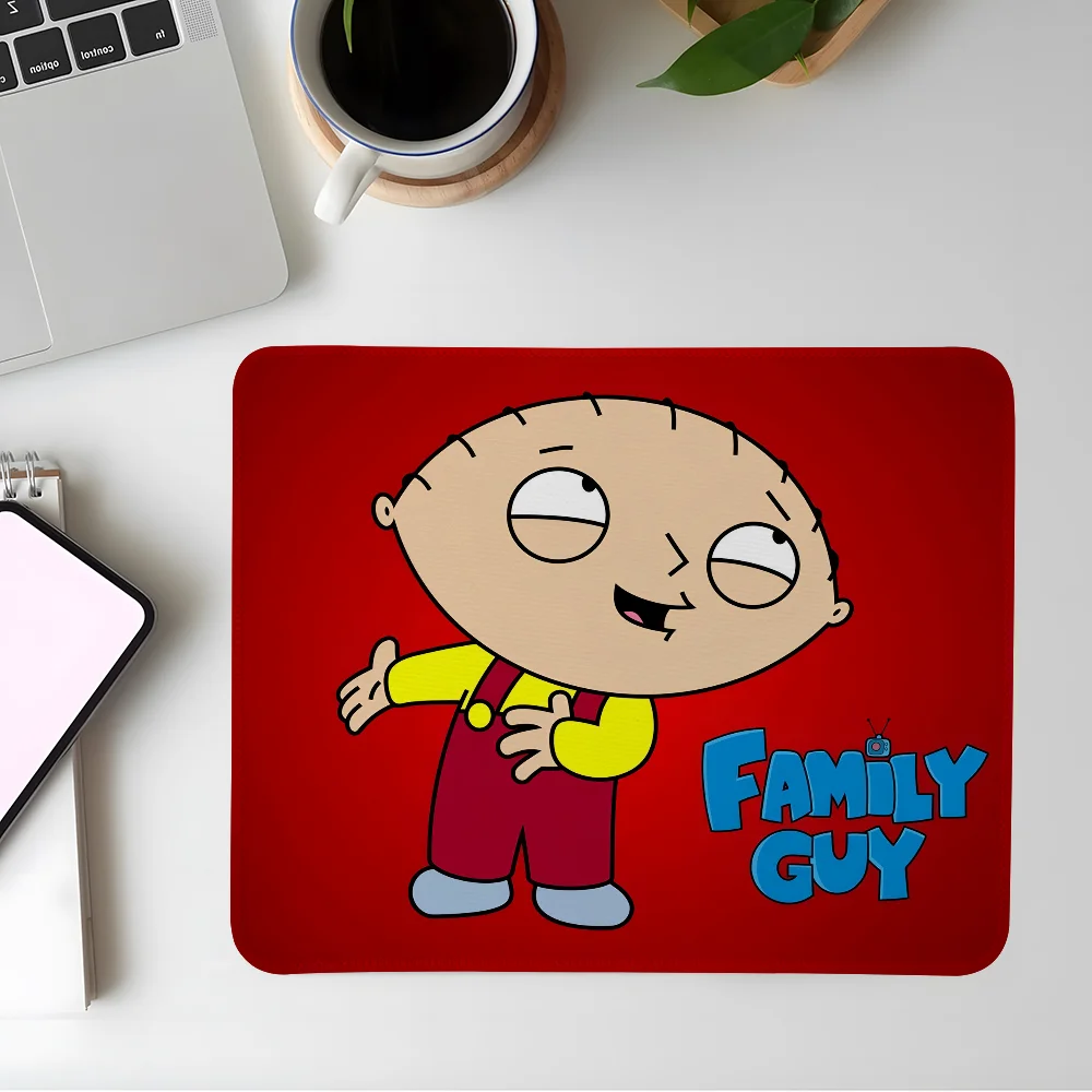 Cartoon F-Family G-Guy S-Stewie Griffin Mauspad Esports Mousepad Laptop Computer Büro Schreibtischunterlage Gummi Kleines Anti-Rutsch-Pad Image