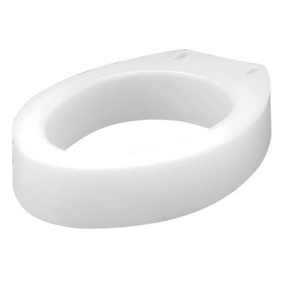 Carex Raised Toilet Seat 3-1/2 Inch Height Elongated 300 lbs. Weight Capacity (443718_CS) 4/CS Carex® Raised Toilet Seats