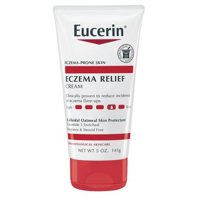 Eucerin Eczema Relief Eczema Cream 5 oz. Tube Unscented Cream (1231869_EA) 1/EA Eucerin® Eczema Relief Lotion