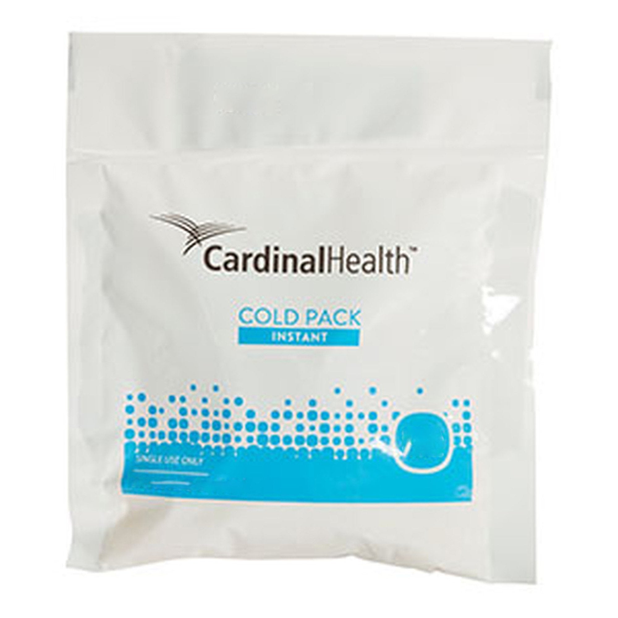Cardinal Health Instant Cold Pack General Purpose Medium 6 X 6-1/2 Inch Plastic / Ammonium Nitrate / Water Disposable (214325_EA) 1/EA Cardinal Health