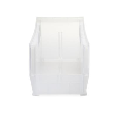 AkroBins Storage Bin Clear Plastic 4 X 4-1/8 X 10-7/8 Inch (740058_CT) 12/CT AkroBins® Storage Containers