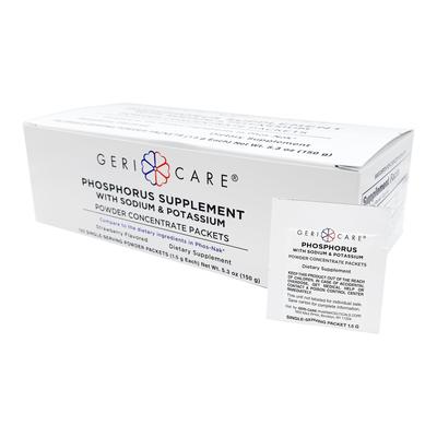Geri-Care Dietary Supplement Phosphorus / Sodium / Potassium 250 mg -160 mg - 280 mg Strength Oral Powder 100 per Box Strawberry Flavor (1179898_PK) 1