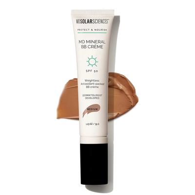 MDSolarsciences MD Mineral BB Crème Makeup with Sunscreen SPF 50 Cream 1.23 oz. Tube (1230947_EA) 1/EA MDSolarsciences™ MD Mineral BB Crème Skin Care