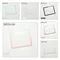 1piece for NDSL Controller Upper Top LCD Screen Plastic Lens for Nintendo DS Lite Panel Frame Cover Game Console Repair Part
