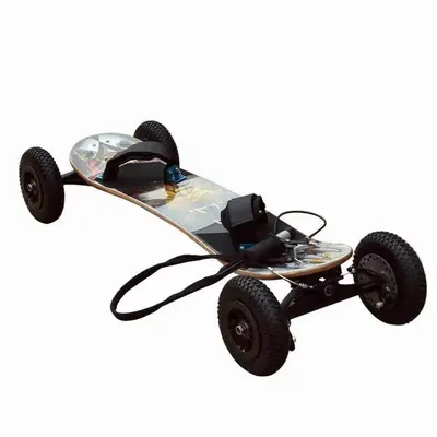 Big Wheel Downhill Off-Road Longboard All-Terrain Skateboard Off-Road Mountain Skateboard
