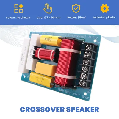 Efficient Audio Speaker Crossover 3200Hz High and Low 2-Way Frequency Divider