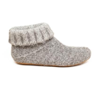 Gottstein - Knit Boot Alpaka - Hausschuhe 45 | EU 45 grau Image