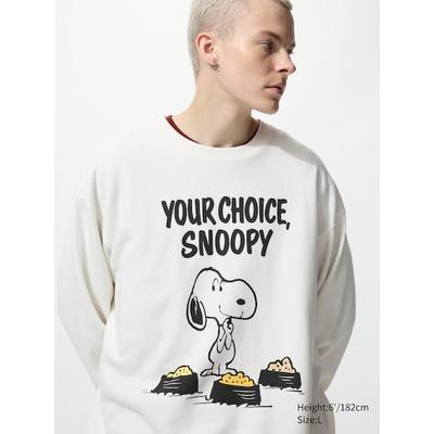 Uniqlo - Peanuts Ut Graphic Sweatshirt - Off White - M