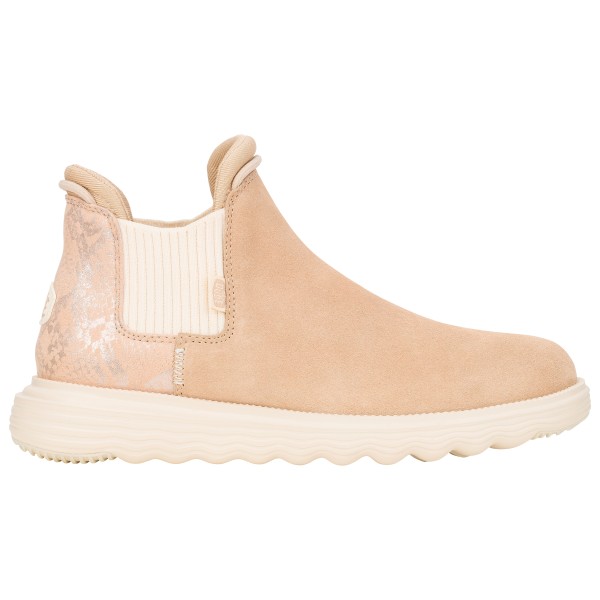 HeyDude - Women's Branson Suede Novelty - Freizeitstiefel 43 | EU 43 beige/weiß