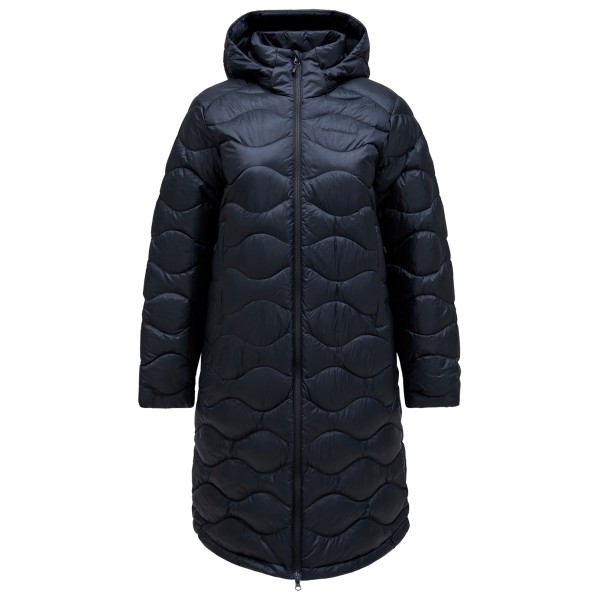Peak Performance - Women's Helium Down Coat - Mantel Gr L blau/schwarz
