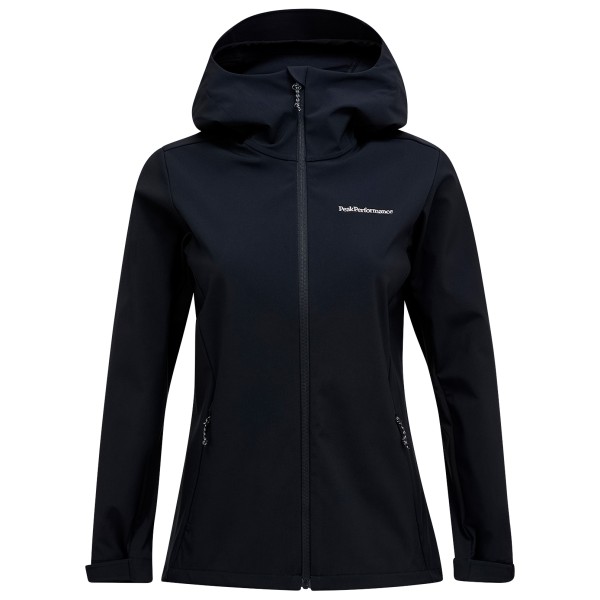 Peak Performance - Women's Explore Hood Jacket - Softshelljacke Gr S schwarz