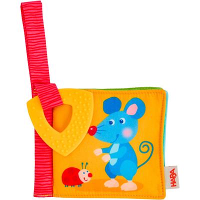 Greifspielzeug HABA "Buggybuch Tierfreunde", bunt, Greifspielzeug, Kinder, Baumwolle, Polyester, mit Beißelement