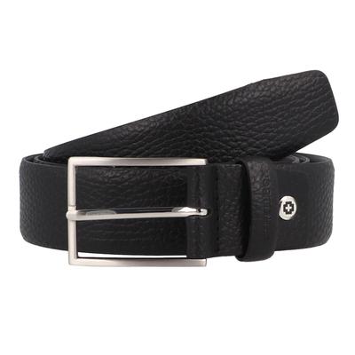 Strellson Gürtel Leder 110 cm Schwarz Herren Image