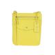 Ashwood Leather Womens 'five CB' Real Cross Body Bag - Yellow - One Size | Ashwood Leather Sale | Discount Designer Brands