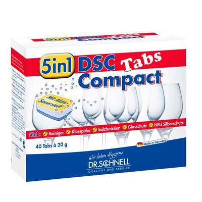 Dr. Schnell 5in1 Spülmaschinentabs »DSC COMPACT« 40 Stück Image