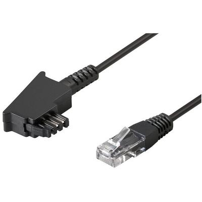 goobay DSL-Kabel TAE-F/RJ-45 schwarz 10.0 m
