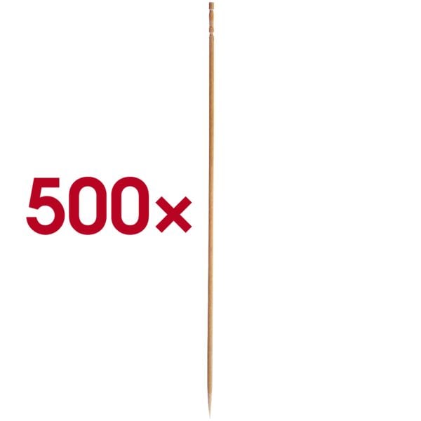 Papstar Einweg-Fingerfood-Spieße 500 Stück braun