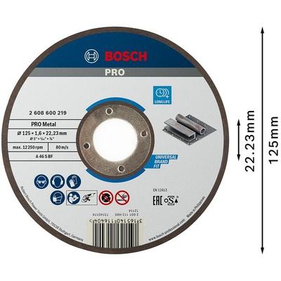 BOSCH Trennscheibe »PRO Metal« 12.5 cm Image