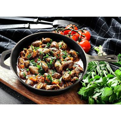 Utopia Kitchen Pre Seasoned 12.5 Inch Cast Iron Skillet Multipurpose Use For Stovetop, Oven & Grill Utopia Kitchen Pre Seasoned 12.5 Inch Cast Iron Skillet Multipurpose Use For Stovetop, Oven & Grill