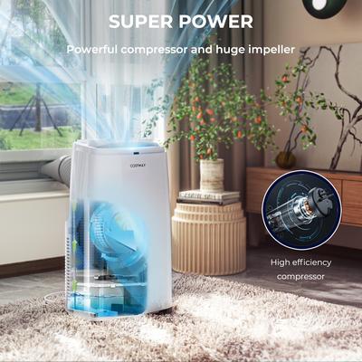 12000 BTU (ASHRAE) 3 in 1 Portable Air Conditioner With Remote, AC Unit For Rooms Up To 450 Sq Ft, Dehumidifier & Fan 12000 BTU (ASHRAE) 3 in 1 Portable Air Conditioner With Remote, AC Unit For Rooms Up To 450 Sq Ft, Dehumidifier & Fan