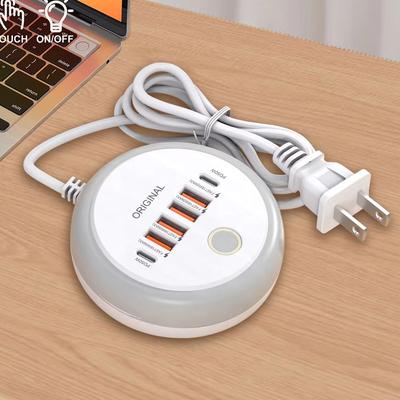 Multi Port USB C Wall Charger With Type C Fast Charging & Adapter For IPhone Quick Mobile Phone Charger Multi Port USB C Wall Charger With Type C Fast Charging & Adapter For IPhone Quick Mobile Phone Charger