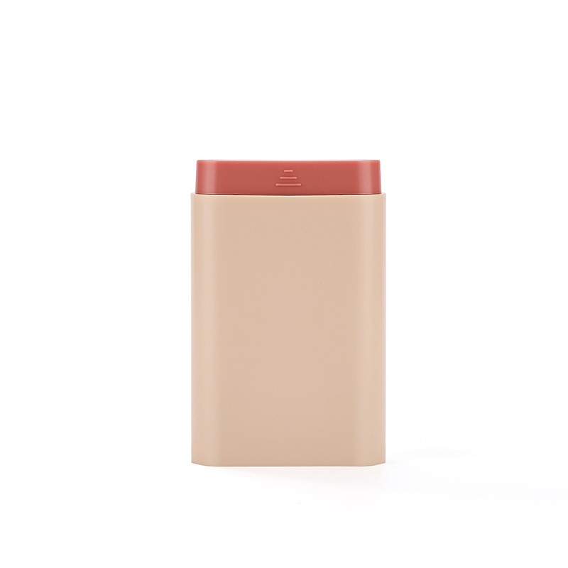 Small Portable Pill Case & Tablet Storage Container, 7 Day Vitamin Box pink