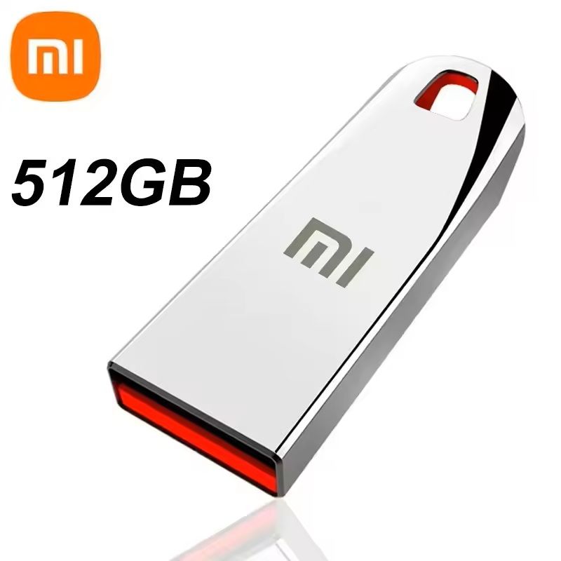 High Speed USB 3.0 Waterproof Flash Drive For Laptop And PC 128GB To 2TB 512gb silver