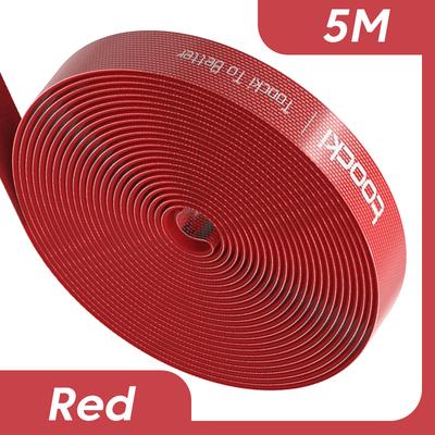 Cable Organizer Wire Winder, USB Cable Management Protector For Earphone, Mouse, IPhone & Samsung Accessories red 5m